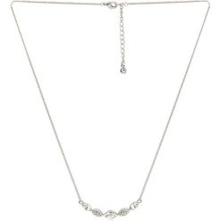 Naszyjnik z kryształkami Swarovski - dł. 40 cm. Szare naszyjniki damskie METROPOLITAN, z kryształem. W wyprzedaży za 39,95 zł.