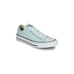 Buty Converse CHUCK TAYLOR ALL STAR SEASONAL CANVAS OX. Niebieskie trampki i tenisówki damskie Converse, bez wzorów, bez zapięcia. Za 231,20 zł.