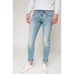 G-Star Raw - Jeansy 3301 Deconstructed. Niebieskie jeansy męskie marki G-Star RAW. W wyprzedaży za 399,90 zł.