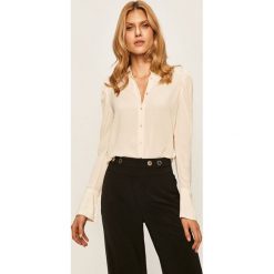 Pepe Jeans - Koszula Iza. Bluzki damskie Pepe Jeans, na co dzień, s, bez wzorów, z wiskozy, eleganckie, z klasycznym kołnierzykiem, z długim rękawem. Za 299,90 zł.