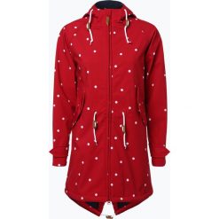 Kurtki damskie: Derbe – Kurtka damska typu softshell – Island Friese Dots, czerwony