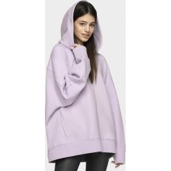 Bluza oversize damska. Bluzy damskie m, bez wzorów, z dzianiny, bez rękawów, z kapturem. Za 169,99 zł.