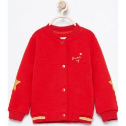 Bluza bejsbolówka - Czerwony. Czerwone bluzy niemowlęce marki Reserved. Za 49,99 zł.
