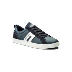SPRANDI MP40-7469Y. Niebieskie buty sportowe męskie Sprandi, ze skóry ekologicznej, bez zapięcia. Za 99,99 zł.