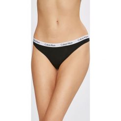 Calvin Klein Underwear - Stringi (3-pack). Różowe majtki damskie Calvin Klein Underwear, s, z elastanu. W wyprzedaży za 139,90 zł.