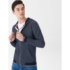 Bluza z aplikacją - Niebieski. Niebieskie bluzy męskie House, s, z aplikacjami, bez kołnierzyka, bez rękawów, bez kaptura. Za 119,99 zł.