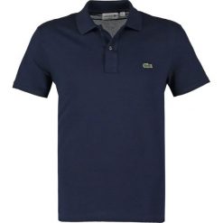 Lacoste SHORTSLEEVE SLIM FIT Koszulka polo navy blue. Niebieskie koszulki męskie Lacoste, xs, bez wzorów, z bawełny, polo, bez rękawów. Za 399,00 zł.