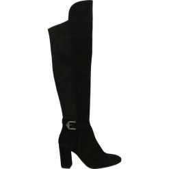 Kozaki - 2744 NE1-NE51. Czarne buty zimowe damskie Venezia, ze skóry. Za 519,00 zł.