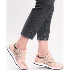 Różowe Sneakersy Silent Trips. Różowe buty sportowe damskie marki vices, bez wzorów, sportowe. Za 69,99 zł.