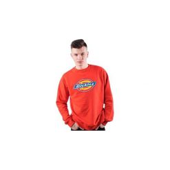 Dickies Bluza męska Harrison Fiery Red r. S (2200072). Czerwone bluzy męskie Dickies, s, bez wzorów, sportowe, bez kołnierzyka, bez rękawów, bez kaptura. Za 217,16 zł.