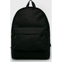 Quiksilver - Plecak. Czarne plecaki męskie Quiksilver, bez wzorów, z poliesteru. W wyprzedaży za 99,90 zł.