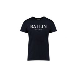 T-shirty z krótkim rękawem Ballin Est. 2013 Basic Shirt. Niebieskie t-shirty męskie Ballin Est. 2013, s, bez wzorów, bez kołnierzyka, krótkie. Za 100,74 zł.
