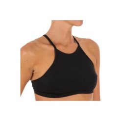 Góra kostiumu kąpielowego ANDREA damska. Czarne t-shirty damskie marki OLAIAN, bez wzorów, z elastanu, bez rękawów. Za 39,99 zł.