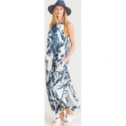 SUKIENKA CACO Sportmax Code. Niebieskie sukienki damskie Sportmax Code, na imprezę, bez wzorów, z elastanu, z okrągłym kołnierzem, bez rękawów, maxi. Za 1119,30 zł.