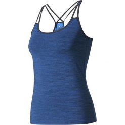 Bluzki damskie: Adidas Koszulka Strappy Bra Tank granatowa r. XS