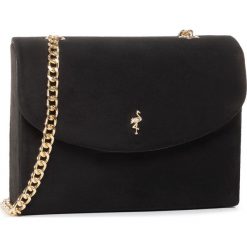 Torebka MENBUR - 470190001 Black. Czarne torebki klasyczne damskie Menbur, bez wzorów, z materiału, wizytowe, bez dodatków. Za 159,00 zł.