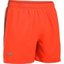 Under Armour Spodenki Launch Sw 5'' Short Phoenix Fire Rhino Gray Reflective Xs. Szare spodenki i szorty męskie marki Under Armour, xs, sportowe, na fitness i siłownię. W wyprzedaży za 89,00 zł.