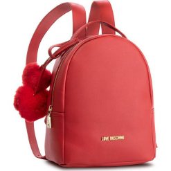 Plecak LOVE MOSCHINO - JC4323PP06KW0500 Rosso. Czerwone plecaki damskie marki Love Moschino, ze skóry ekologicznej, eleganckie. Za 719,00 zł.