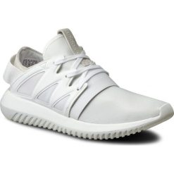 Buty adidas - Tubular Viral W S75583 Corewhite/Corewhite. Białe buty sportowe damskie marki Adidas, bez wzorów, ze skóry, bez obcasa, na płaskiej podeszwie, bez zapięcia. W wyprzedaży za 319,00 zł.
