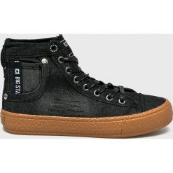 Big Star - Trampki. Szare trampki i tenisówki damskie marki BIG STAR, bez wzorów, z gumy, na sznurówki. W wyprzedaży za 89,90 zł.