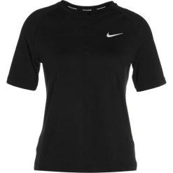 Topy sportowe damskie: Nike Performance Tshirt basic black/reflective silver