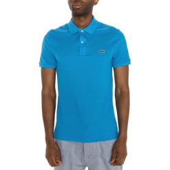 Lacoste Polo Koszulka Niebieski. Niebieskie podkoszulki męskie Lacoste, xxl, bez wzorów, z bawełny, bez rękawów. Za 423,95 zł.