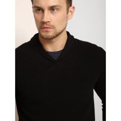 SWETER DŁUGI RĘKAW MĘSKI. Szare swetry klasyczne męskie Top Secret, na lato, m, z golfem. Za 119,99 zł.