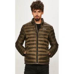 Calvin Klein - Kurtka. Niebieskie płaszcze męskie Calvin Klein, xl, bez wzorów, z elastanu, krótkie, bez kaptura. W wyprzedaży za 449,90 zł.