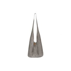 Short Boogi bag szara wygodna torba z szerokim paskiem. Szare torebki klasyczne damskie marki Hairoo, w paski. Za 200,00 zł.
