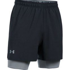 Under Armour Qualifier 2-In-1 Short 1289625-001. Czarne spodenki i szorty męskie Under Armour, m, bez wzorów, z elastanu. W wyprzedaży za 159,99 zł.