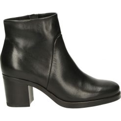Botki - 776020 CE NER. Czarne botki damskie skórzane Venezia. Za 279,00 zł.