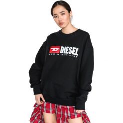Diesel Arap Bluza Czarny. Czarne bluzy damskie Diesel, l, z haftami, z bawełny. Za 628,95 zł.