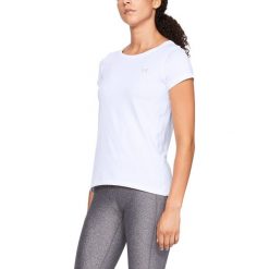 Under Armour HeatGear® Koszulka Biały. Białe koszulki damskie m, z elastanu. Za 137,95 zł.