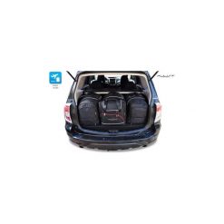 SUBARU FORESTER, 2008-2012 TORBY DO BAGAŻNIKA 4 SZT KJUST - 7038022. Torby podróżne KJUST, bez wzorów, z kauczuku, klasyczne. Za 1149,00 zł.