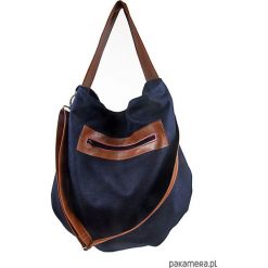 Hobo jeansowa. Białe torby męskie na ramię marki Pakamera, z bawełny, na ramię, małe. Za 130,00 zł.