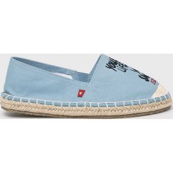 Big Star - Espadryle. Niebieskie espadryle damskie BIG STAR, bez wzorów, z gumy, bez obcasa, na obcasie. W wyprzedaży za 69,90 zł.