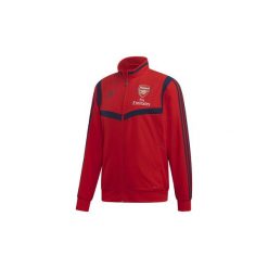 Bluzy dresowe adidas Arsenal Presentation Jacket. Czerwone bluzy męskie Adidas, s, bez wzorów, z dresówki, bez kołnierzyka, bez rękawów, bez kaptura. Za 329,00 zł.