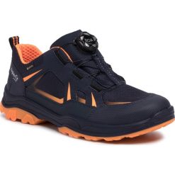 Sneakersy SUPERFIT - GORE-TEX 5-09069-80 D Blau/Orange. Niebieskie trampki chłopięce Superfit, bez wzorów, ze skóry ekologicznej, na sznurówki. W wyprzedaży za 359,00 zł.