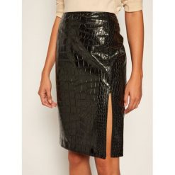 Spódnica skórzana Pennyblack Luminoso 17740120. Czarne spódniczki damskie Pennyblack, bez wzorów, midi. Za 679,00 zł.