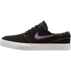 Nike SB ZOOM STEFAN JANOSKI Tenisówki i Trampki black/pro purple/ridgerock/light bone. Czarne trampki męskie marki Nike SB, ze skóry. Za 359,00 zł.