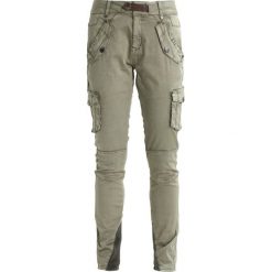 Culture ROSANN Bojówki army delight. Brązowe spodnie damskie marki Culture, z elastanu. Za 419,00 zł.