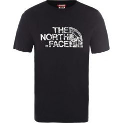 Koszulka T-shirt The North Face Woodcut Dome T0A3G1JK3 - czarny. Czarne koszulki męskie The North Face, m, bez wzorów, bez kołnierzyka. Za 96,99 zł.