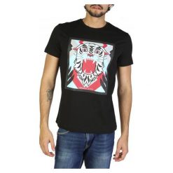 Versace Jeans Koszulka T-shirt B3GRB71E36598. Koszulki męskie Versace Jeans, s, bez wzorów, z jeansu, bez kołnierzyka. Za 376,00 zł.
