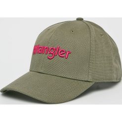 Wrangler - Czapka. Zielone czapki z daszkiem męskie marki Wrangler. W wyprzedaży za 69,90 zł.