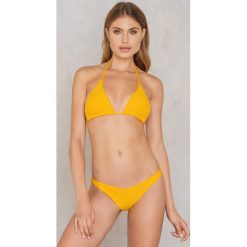 Stroje kąpielowe damskie: Hot Anatomy Dół bikini Wrinkled – Yellow