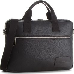 Torba na laptopa CALVIN KLEIN JEANS - Pebble Slim Briefcas K40K400398 001. Czarne plecaki męskie Calvin Klein Jeans, z jeansu. W wyprzedaży za 409,00 zł.