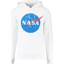 Bejsbolówki męskie: Mister Tee NASA HOODY Bluza z kapturem white