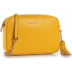 Torebka MICHAEL MICHAEL KORS - Jet Set 32F7GGNM8L Sunflower. Żółte listonoszki damskie MICHAEL Michael Kors, bez wzorów, ze skóry, bez dodatków. Za 879,00 zł.