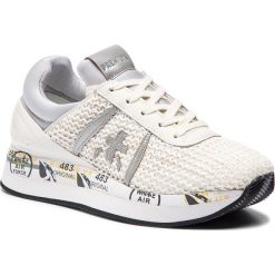 Sneakersy PREMIATA - Liz 3630 Biały. Białe półbuty damskie marki Premiata, bez wzorów, ze skóry, bez obcasa, na obcasie, bez zapięcia. Za 849,00 zł.
