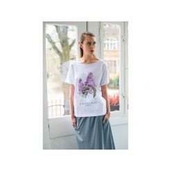 T-shirty damskie: KWIATY BZU t-shirt oversize
